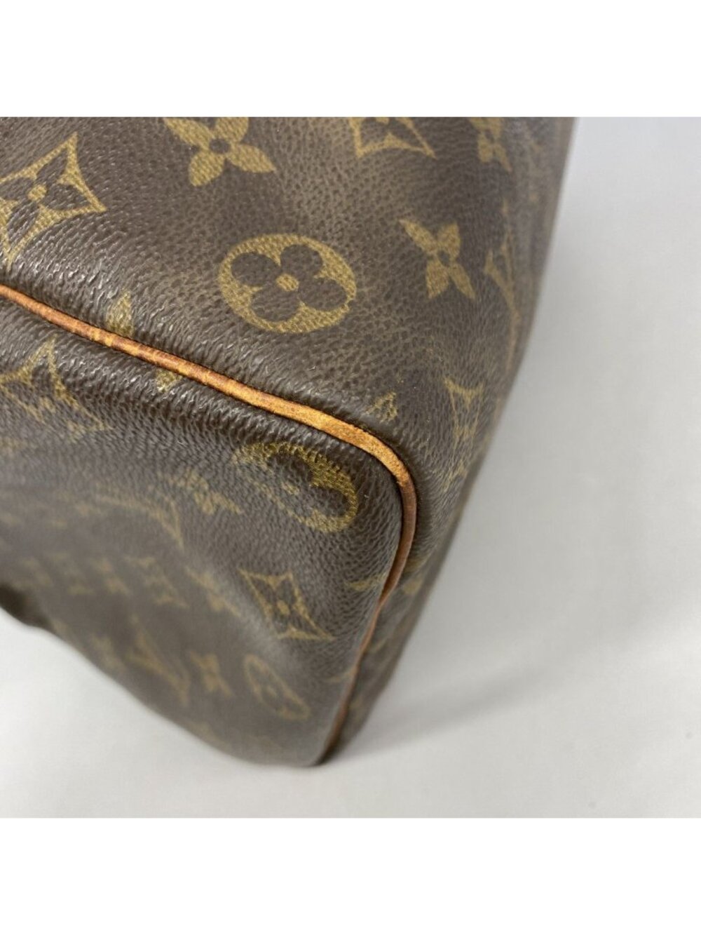Louis Vuitton Handbag Monogram Speedy 35 Brown - Picture 10 of 10